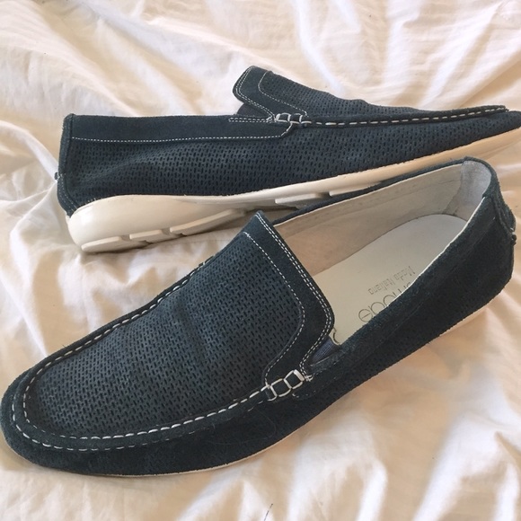 Men's Tresmode Sueded Casual Shoe Slip On 9.5 - Picture 2 of 8